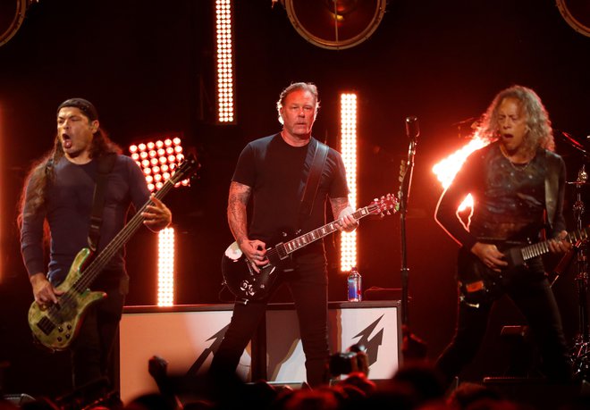 Metallica v elementu Foto Mario Anzuoni/Reuters