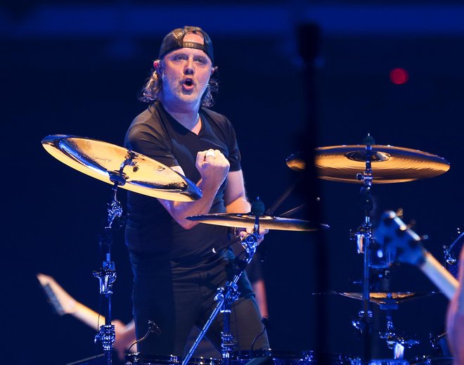 Lars Ulrich je srce skupine. Foto Shutterstock