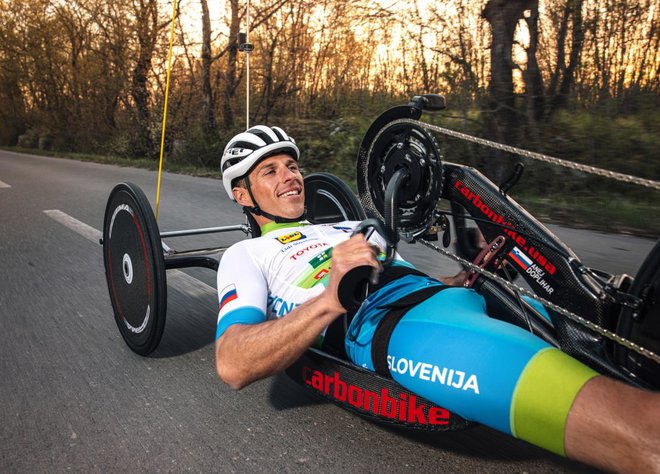 Anej Doplihar (na fotografiji) bo poskušal nadaljevati slovenske uspehe na kolesih. FOTO: Peter Giodani