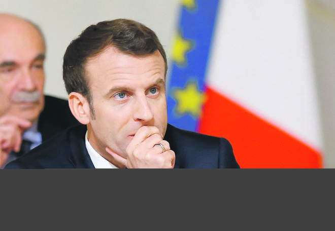 FrancoskI predsednik <strong>Emmanuel Macron</strong> in njegova vlada si zelo prizadevata, da bi EU čim hitreje napredovala na vseh področjih.<br />
Foto Michel Euler/Reuters
