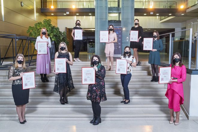 Med desetimi nominirankami v lanskem izboru je Inženirka leta postala Jasna Hengović, razvijalka programske opreme v Cosylabu. FOTO: Foto Mediade