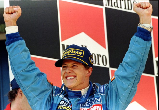 Michael Schumacher je v formuli 1 nanizal 91 zmag, prve pa se je leta 1992 veselil v Spa-Francorchampsu, kjer se najboljši dirkači merijo prav ta konec tedna. FOTO:Reuters