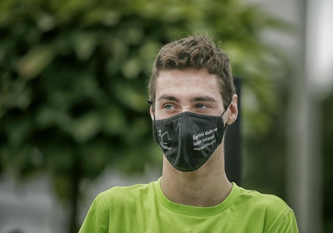 Tim Žnidaršič Svenšek je bil zadovoljen s svojim ognjenim krstom na paralimpijskih igrah. FOTO: Blaž Samec/Delo