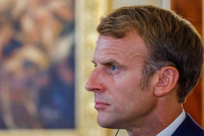 Predsednik Macron si želi reformirati Francijo do zadnjega dneva mandata. Foto Ludovic Marin/AFP