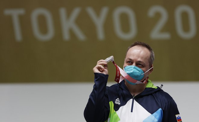 Franček Gorazd Tiršek je osvojil še drugo kolajno v Tokiu. FOTO: Issei Kato/Reuters
