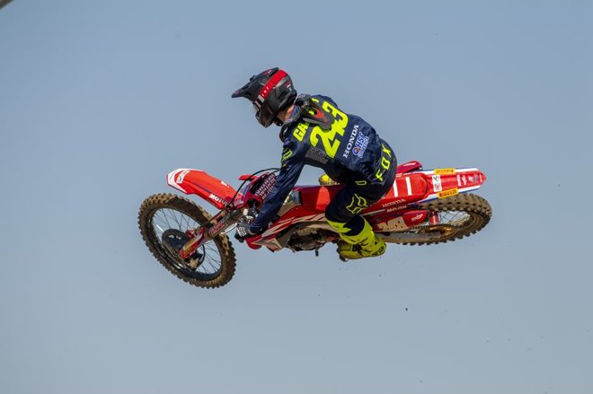 Tim Gajser se veseli naslednjega izziva. FOTO: Hrc Honda