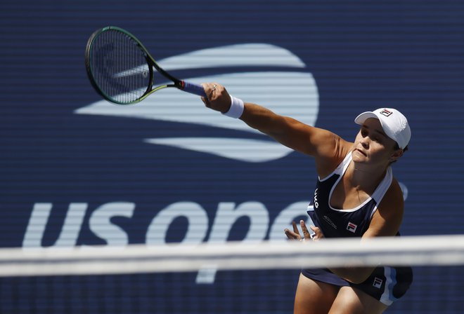 Vodilna teniška igralka na svetu Ashleigh Barty se je brez težav prebila v 3. kolo odprtega prvenstva ZDA. FOTO: Jerry Lai/USA Today Sports