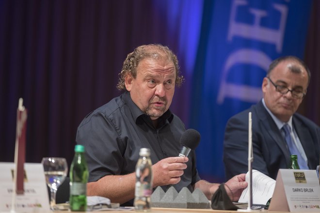 Darko Brlek je zadovoljen z uspešno izvedenim poletnim festivalom. FOTO: Leon Vidic/Delo