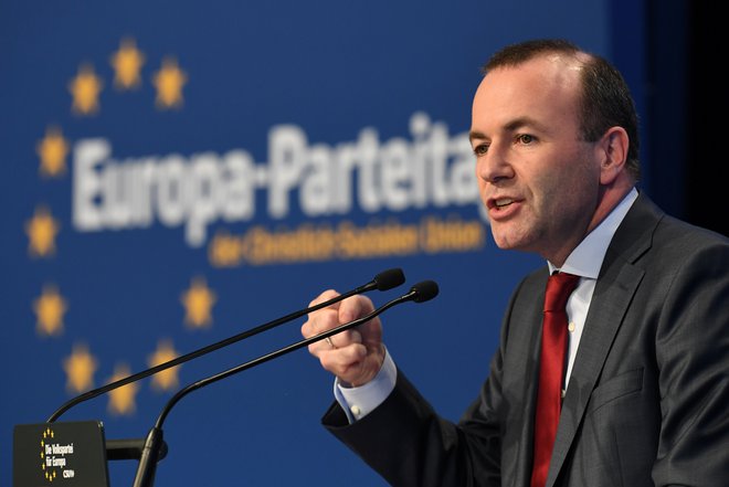 Manfred Weber pričakuje, da bo predsedoval celotni strankarski družini EPP, v kateri je 82 strank iz 43 držav. FOTO: Andreas Gebert/Reuters