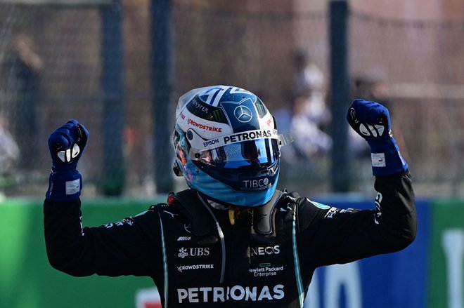 Valtteri Bottas je dobil šprintersko dirko. FOTO: Andrej Isakovic/AFP