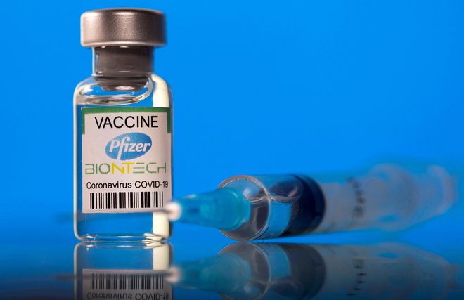 Cepivo Pfizerja in Biontecha. Foto Dado Ruvic/Reuters