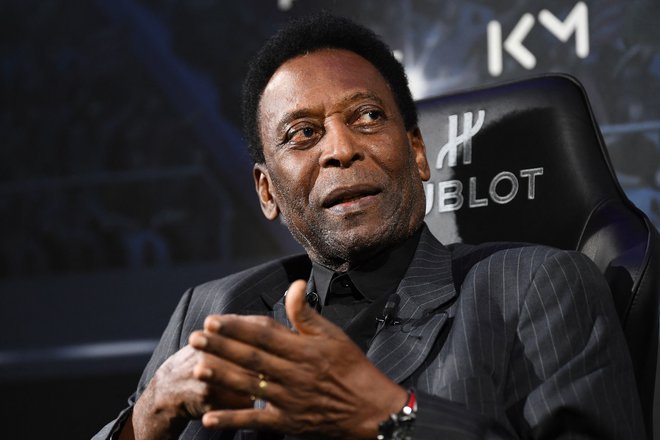 Pele sodi na vrh najboljših nogometašev vseh časov, menijo mnogi. FOTO: Franck Fife/AFP