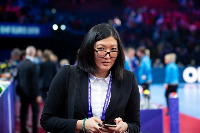 Ljudmila Bodnjeva je bila v zadnjih letih delegatka EHF. FOTO: Jure Eržen