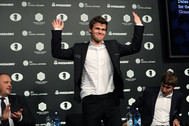 Magnus Carlsen je osvojil domači turnir. FOTO: Mark Kauzlarich/ Reuters