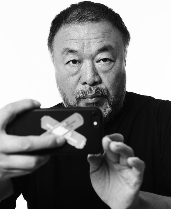 Ai Weiwei (1957) je borec za človekove pravice in svobodo govora ter simbol upora proti zatiranju. FOTO:&nbsp;Bob Wolfenson