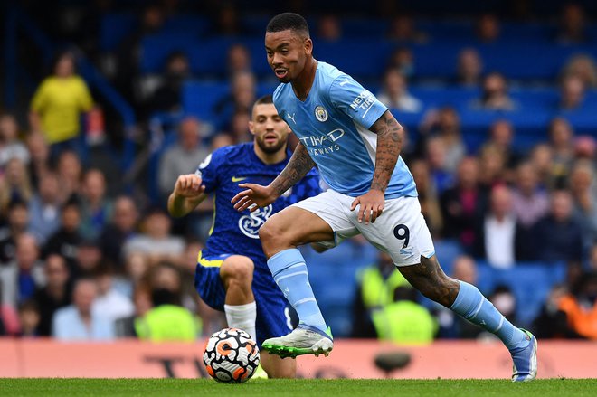 Gabriel Jesus je odločil ponovitev zadnjega finala lige prvakov. FOTO: Ben Stansall/AFP