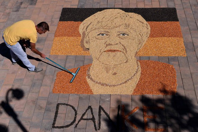 Čas Angele Merkel je končan, Nemčija vstopa v novo obdobje, z njo pa tudi vsa Evropa.&nbsp;FOTO: Armend Nimani/Afp