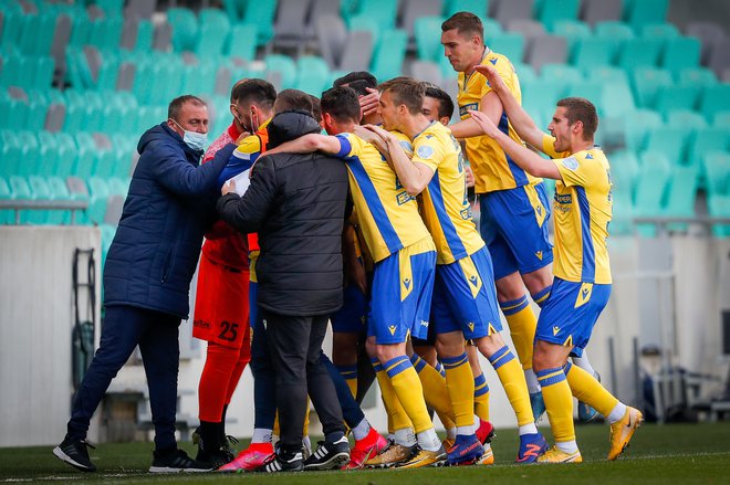 Koper se je veselil nove zmage v doslej zelo uspešni sezoni. FOTO: Uroš Hočevar