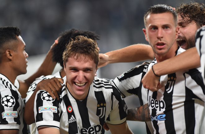 Federico Chiesa je prinesel zmago Juventusu. FOTO: Massimo Pinca/Reuters