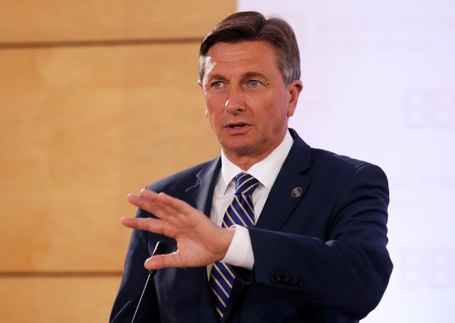 Borut Pahor je že ocenil, da ni zadržkov, da ne bi bile redne volitve čim prej, opozarja opozicija.FOTO:&nbsp;Florion Goga, Reuters