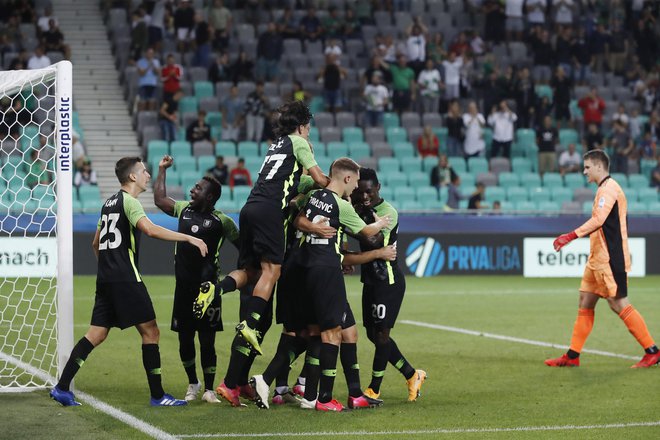 Olimpija v Ljudskem vrtu se počuti odlično, čeravno bo močno oslabljejna, je ne velja odpisati. FOTO: Leon Vidic/Delo