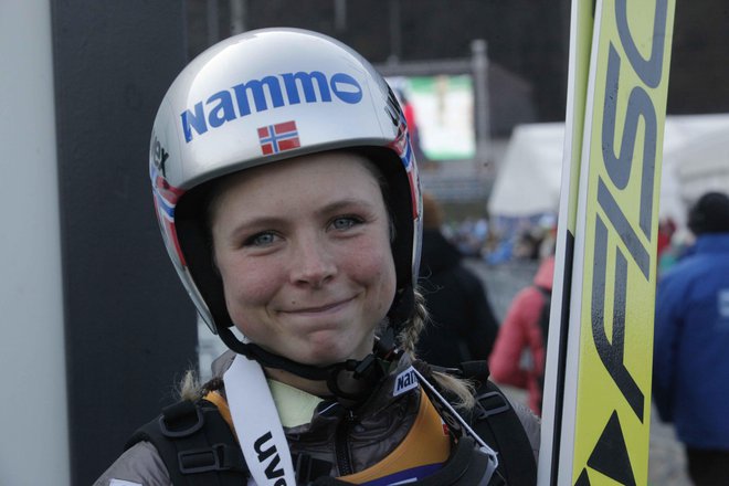 Maren Lundby je s težkim srcem prekinila uspešno kariero. FOTO: Mavric Pivk/Delo