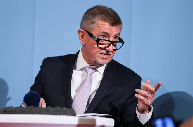 Pred izbruhom novega škandala so stranki Andreja Babiša ankete namerile več kot četrtino glasov podpore. FOTO: Bernadett Szabo/Reuters
