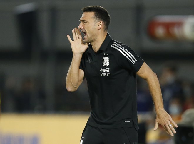 Lionel Scaloni je selektor argentinske reprezentance od leta 2018, letos je z njo osvojil južnoameriško prvenstvo v Braziliji. FOTO: Cesar Olmedo/Reuters