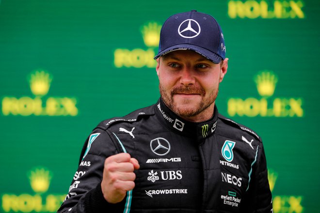 Valtteri Bottas je zmagal prvič v sezoni. FOTO: Umit Bektas/AFP