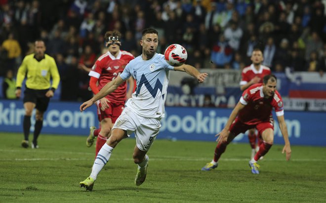 Andraž Šporar raste iz tedna v teden po selitvi v Anglijo. FOTO: Jože Suhadolnik/Delo