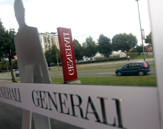 Bonitetna agencija Fitch je revidirala napovedi za Skupino Generali in oceno iz stabilne spremenila v pozitivno. FOTO: Jože Suhadolnik/Delo