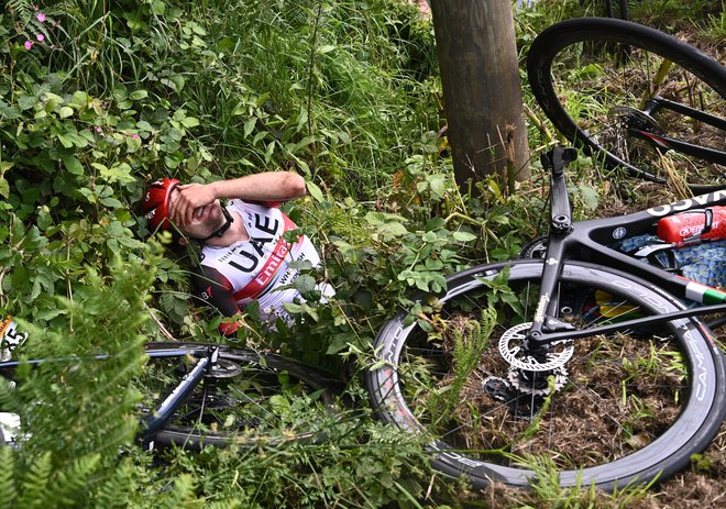 Marc Hirschi je bil udeleženec nesreče. FOTO: Anne-christine Poujoulat/Reuters
