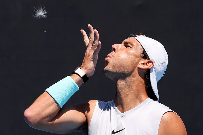 Rafael Nadal je očitno dobro prestal operacijo. FOTO: David Gray/AFP
