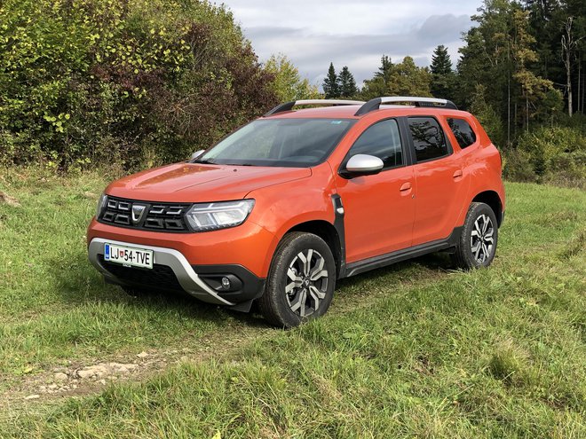 Dacia duster se predstavlja v prenovljeni različici. FOTO: Aljaž Vrabec
