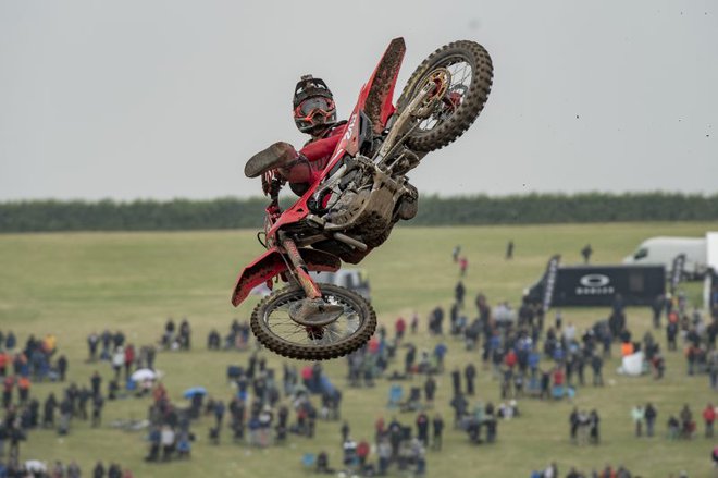 Tim Gajser želi znova prevzeti vodstvo v svetovnem prvenstvu MXGP. FOTO: Honda
