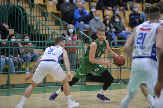 Andrej Stavrov si je prislužil veliko pohval za dobro predstavo. FOTO: ABA
