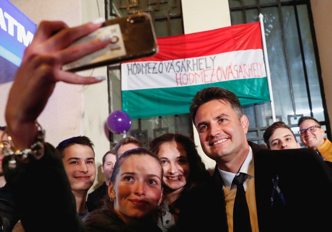 Péter Márki-Zay pravi, da je razočarani volivec Fidesza. FOTO: Bernadett Szabo/Reuters
