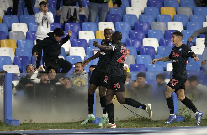 Kalidou Koulibaly je bil deležen rasističnih žaljivk. FOTO: Ciro De Luca/Reuters
