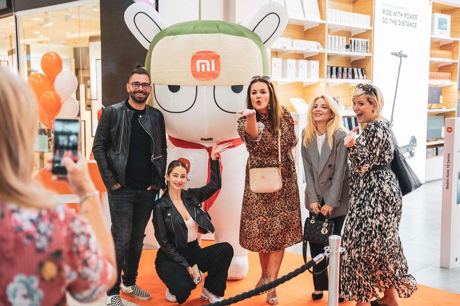 Na odprtju nove trgovine Xiaomi v Mariboru. FOTO: Xiaomi Store Slovenija/Facebook
