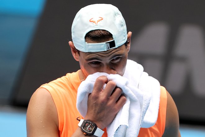 Rafael Nadal načrtuje, da se bo prihodnji mesec udeležil turnirja v Abu Dabiju. FOTO: David Gray/AFP

