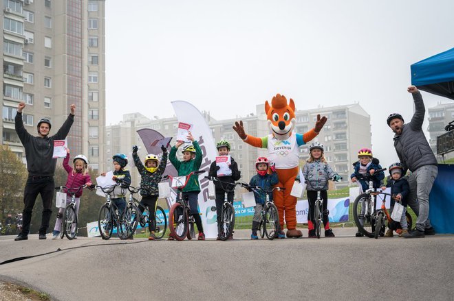 Nosilec projekta Pumpaj Slovenija s programom Grbine so fine je Kolesarska zveza Slovenije, partner pa Olimpijski komite Slovenije &ndash; Združenje športnih zvez.&nbsp;FOTO: Jure Gasparič&nbsp;&nbsp;
