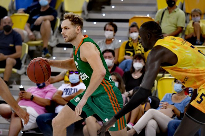 Stožiški kapetan Jaka Blažič je stanoviten v vseh glavnih prvinah. FOTO: Cedevita Olimpija
