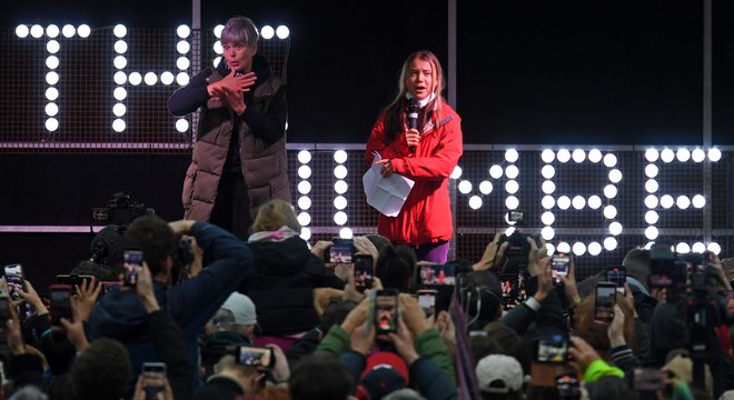 Greta Thunberg. FOTO: Daniel Leal-Olivas/Afp
