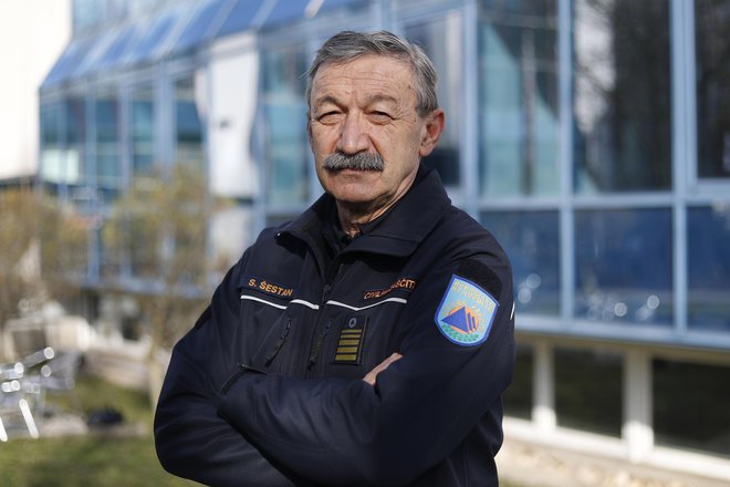 Srečko Šestan, poveljnik civilne zaščite RS. FOTO:&nbsp;Leon Vidic/Delo
