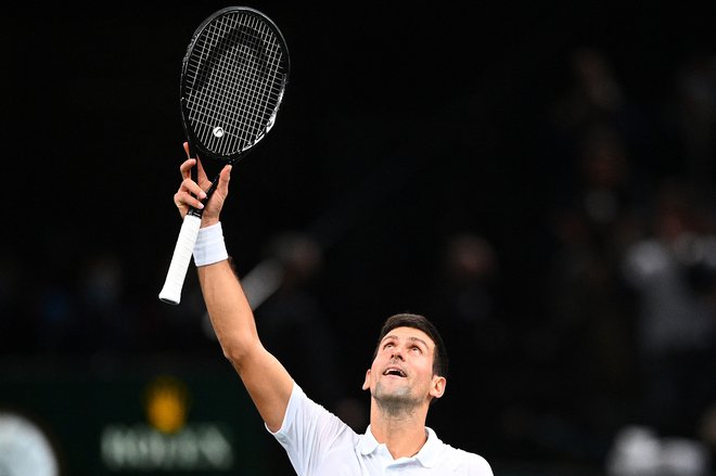 Novak Đoković ne da teniškega prestola. FOTO: Christophe Archambault/AFP
