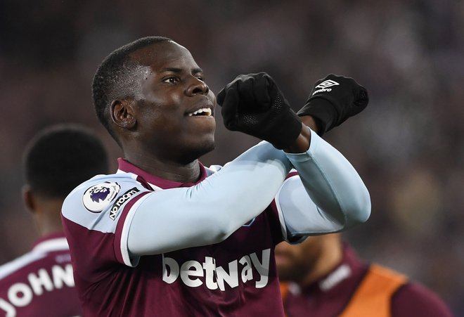 Kurt Zouma (na fotografiji)&nbsp;je bil strelec zmagovitega gola in nepričakovani junak dvoboja na londonskem olimpijskem štadionu. FOTO:&nbsp;Tony Obrien/Reuters
