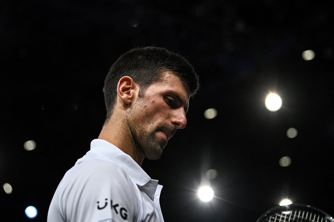 Novak Đoković je imel v Parizu podporo družine. FOTO: Anne-christine Poujoulat/AFP
