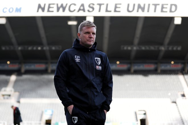 Eddie Howe (na fotografiji) je Newcastle pogosto obiskoval kot trener Bournemoutha. FOTO: Lee Smith/Reuters
