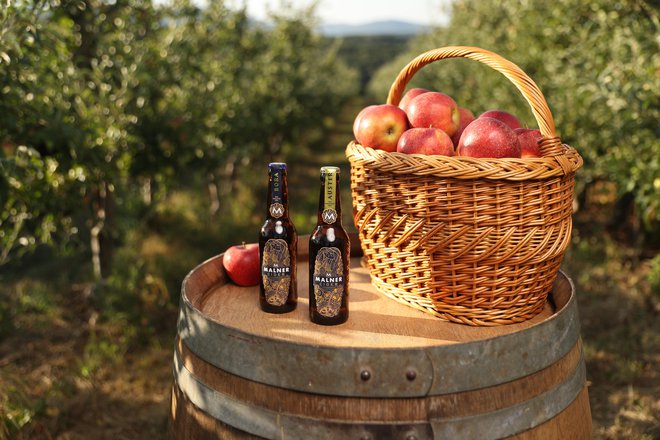 Malner Cider je narejen iz domačih slovenskih jabolk, ki zorijo v sončnem nasadu na robu Brkinov. FOTO:&nbsp; Aljoša Rebolj
