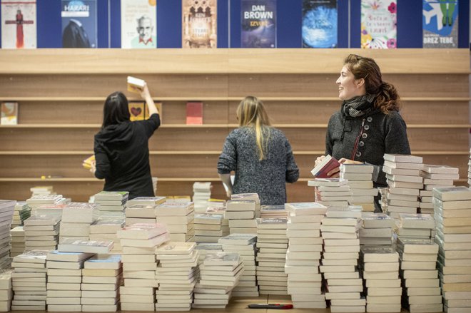 Zadnji knjižni sejem v živo je bil novembra 2019. FOTO: Voranc Vogel/Delo
